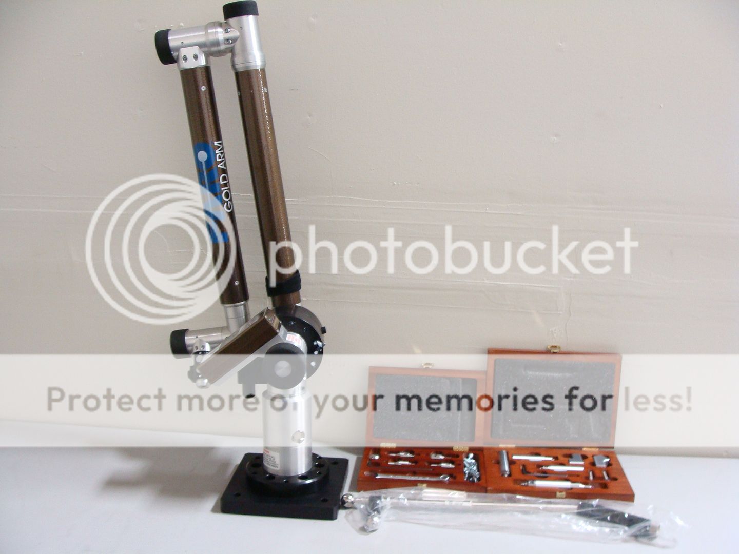 Faro G0814 4' Gold Arm CMM Coordinate Measuring Machine W/ Case